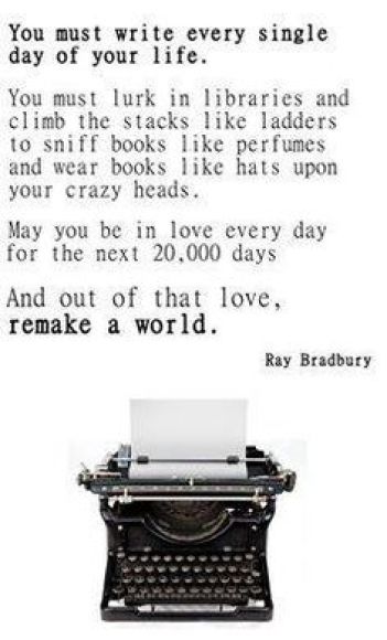Bradbury Write Every Day